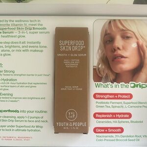 Youth To The People Superfood Skin Drip Smooth + Glow Barrier Serum with Peptide